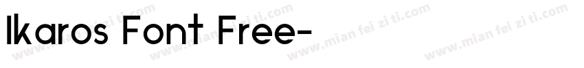 Ikaros Font Free字体转换